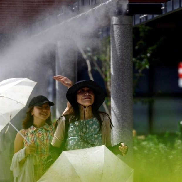Japan's Central Shizuoka Region Hits 40°C, a First in 2023