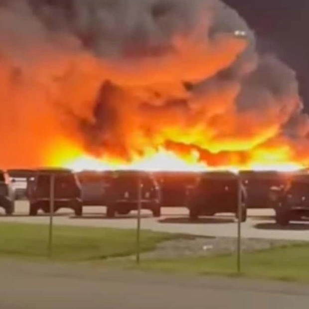 Vehicle Fire at Rivian's Illinois Factory Damages 50 Cars