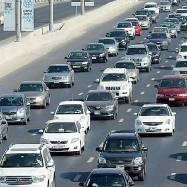 Dubai Police Warn Motorists of Accident on Al Khail Road