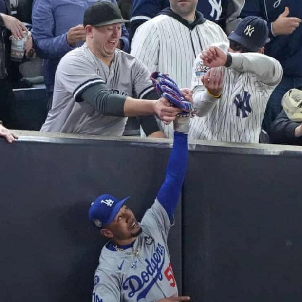 Fan Interference Ejects Spectator from World Series Game 4