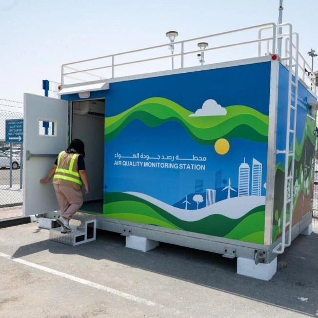 Air Quality Monitoring Station in Jebel Ali Ensures Worker Health