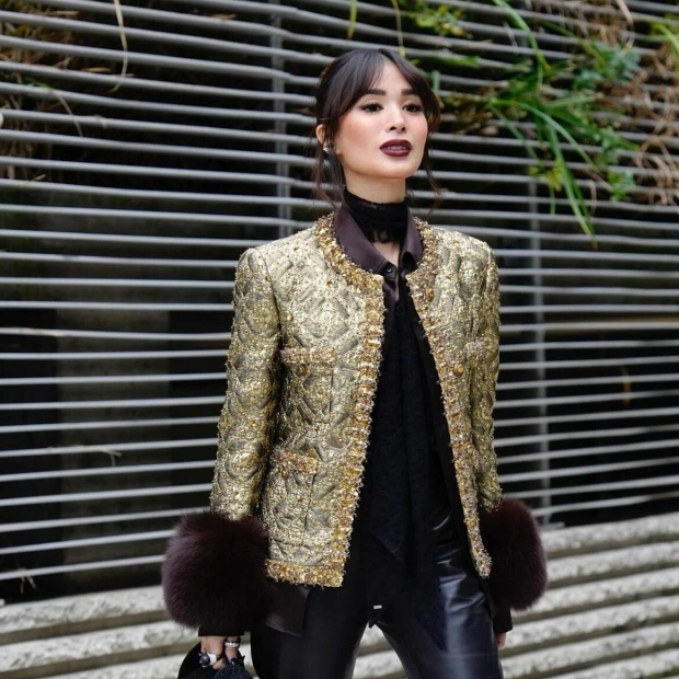 Heart Evangelista Spotted in Dubai Ahead of Fashion Icon Award