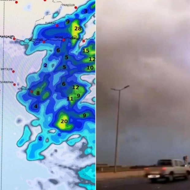 Oman and Saudi Arabia Brace for Severe Weather: Rain, Thunderstorms, and Sandstorms