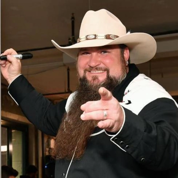 Country Singer Sundance Head Shot on Texas Ranch