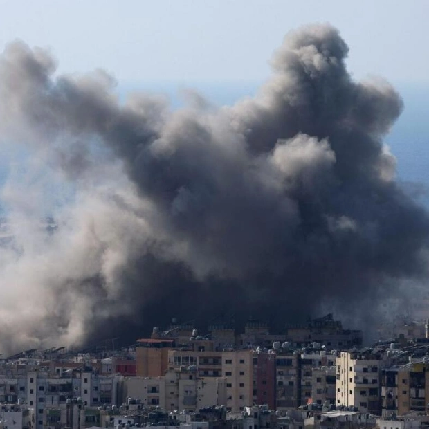 Israeli Airstrikes on Beirut's Southern Suburbs