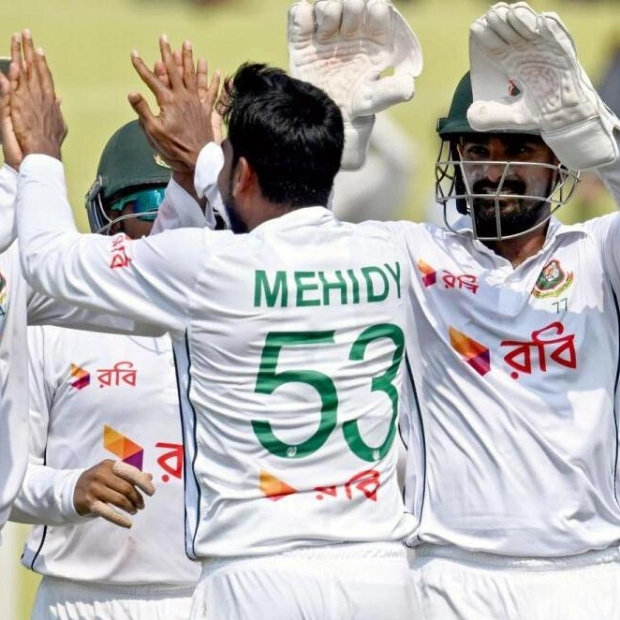 Bangladesh Clinches First-Ever Test Win Over Pakistan