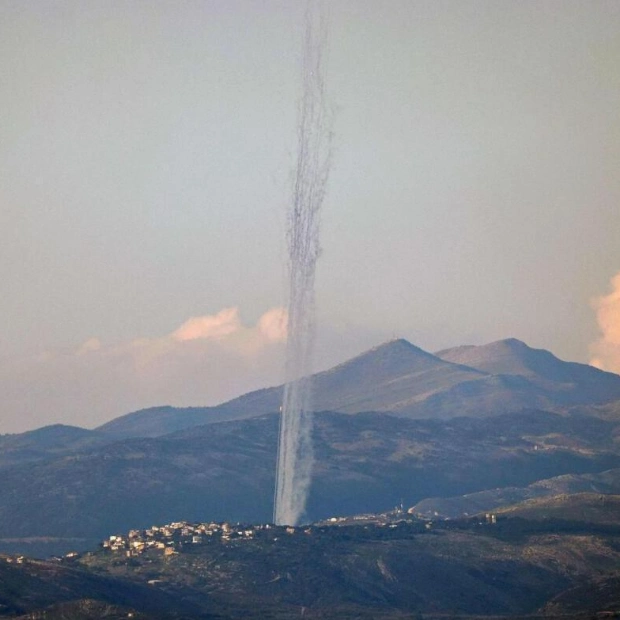 Hezbollah Fires 320 Projectiles into Israel During Yom Kippur