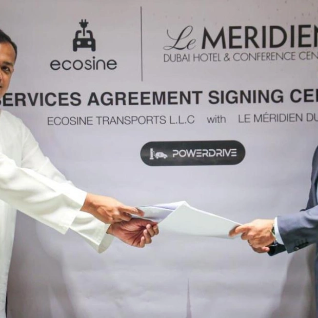 Ecosine Transports LLC Partners with Le Meridien Dubai for Sustainable Limousine Services