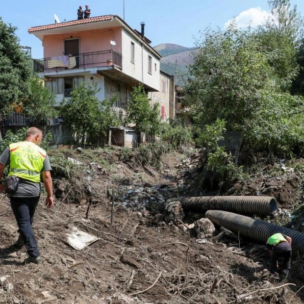 Torrential Rains Trigger Landslide in Southern Italy, Evacuations Underway