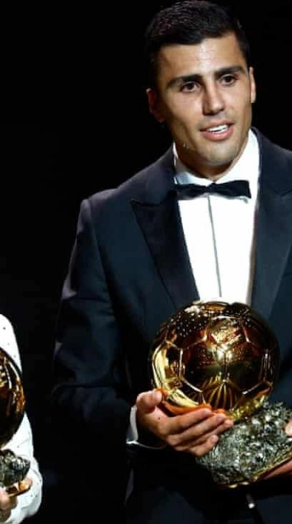 Rodri and Bonmatí Win 2024 Ballon d’Or in Paris