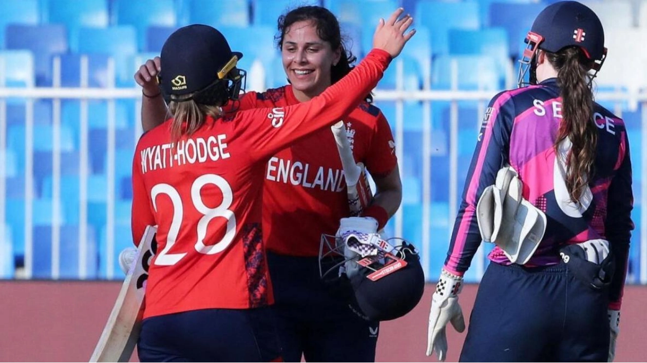 England Dominates Scotland in Women's T20 World Cup