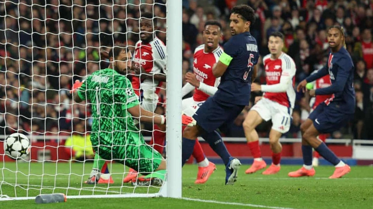 Arsenal Show Mettle Against PSG in Champions League Clash