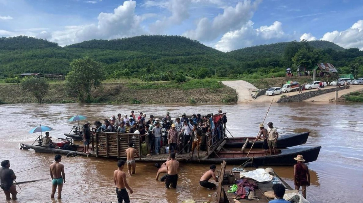 Myanmar's Junta and Ethnic Minority Group Claim Control Amid Clashes