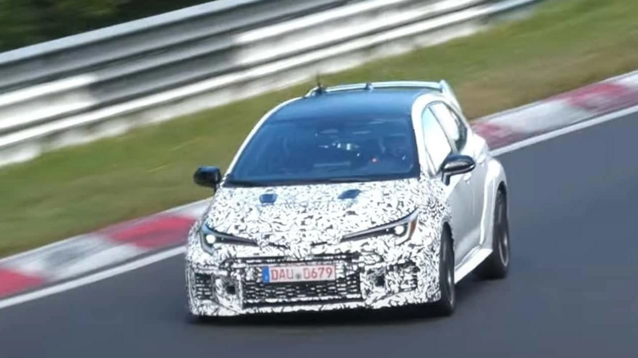 Toyota GR Corolla Prototype Spotted at Nürburgring