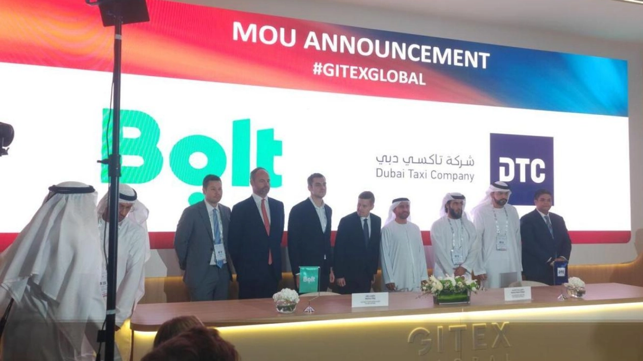 Dubai Taxi Company Partners with Bolt for Ride-Hailing Services