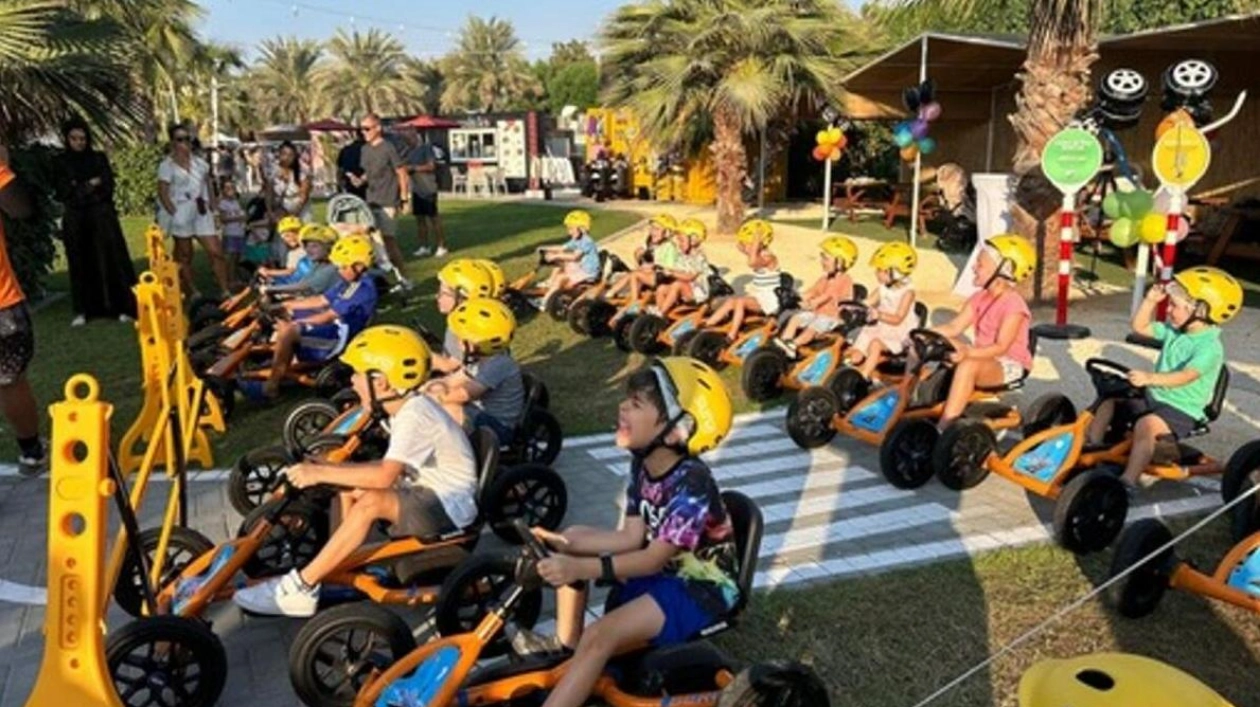 Dubai Kids Learn Road Safety at Unique 'Driving School'