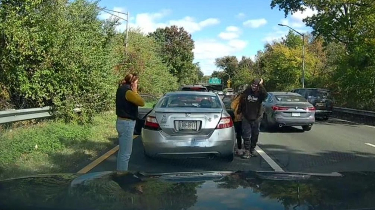 NYPD Probes Viral Staged Accident on Belt Parkway