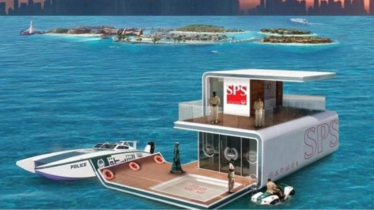 Dubai's Floating Smart Police Station to Launch by 2026