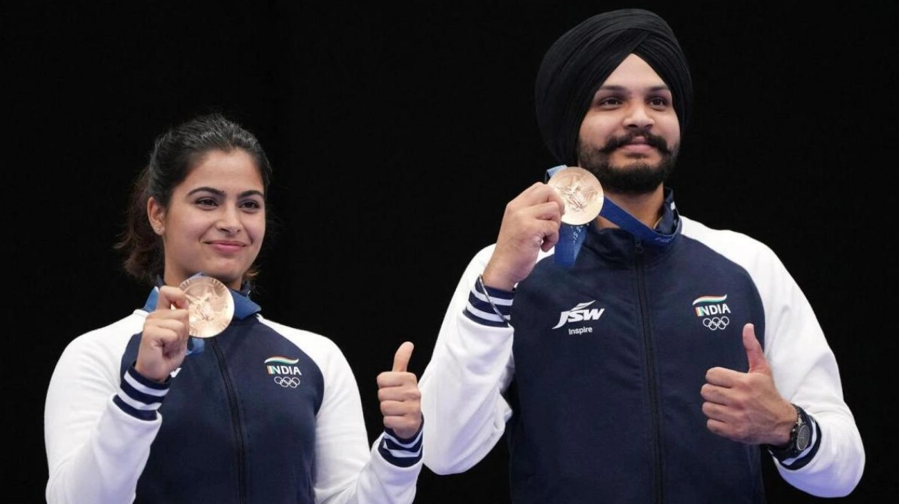 Manu Bhaker Credits Coach for Historic Olympic Success