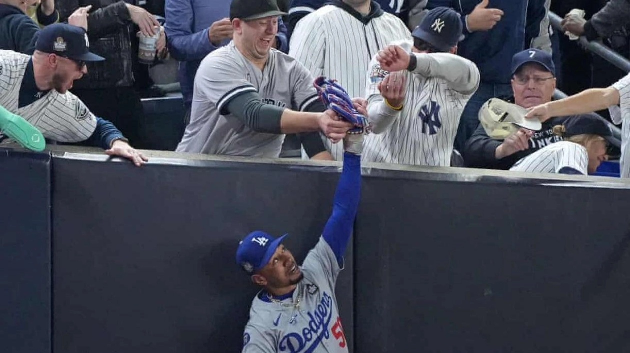 Fan Interference Ejects Spectator from World Series Game 4