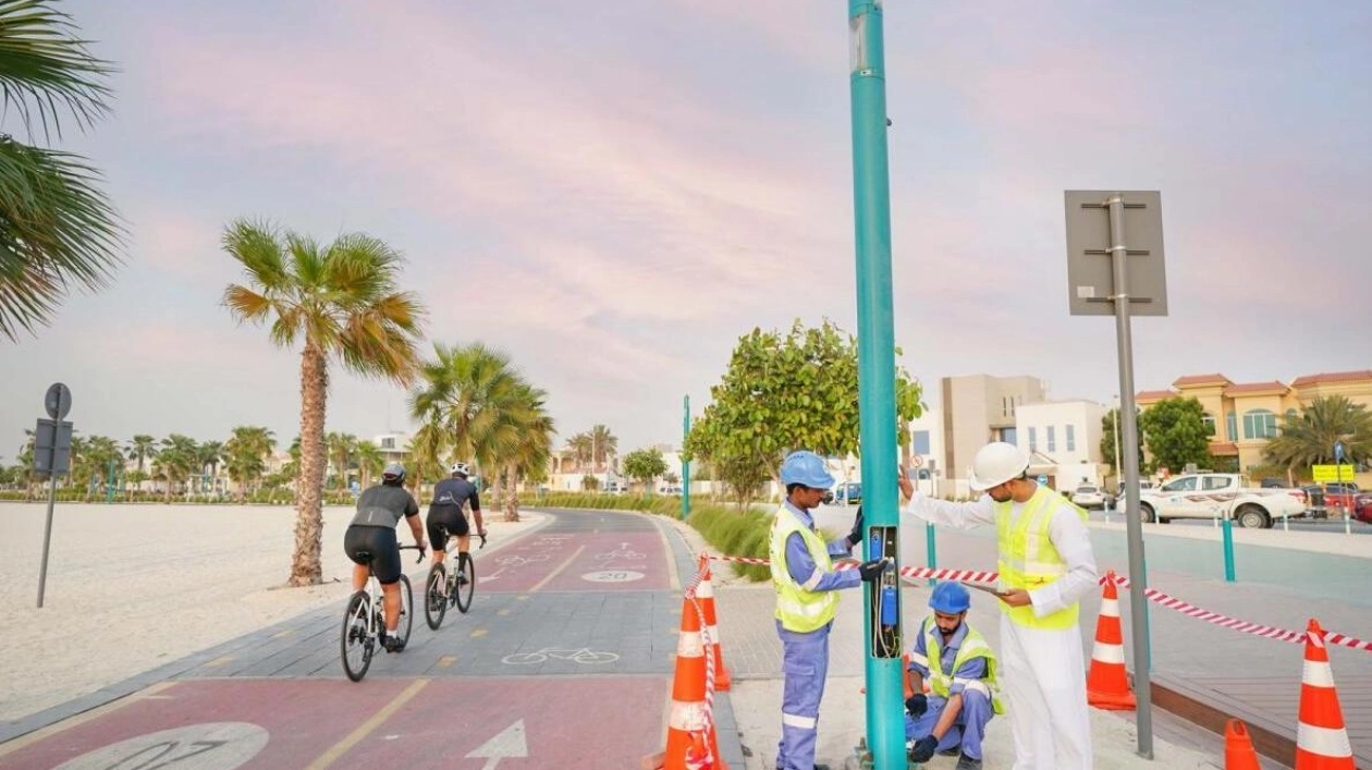 Dubai RTA Completes Maintenance of 2,173 Lighting Units on Cycling and E-Scooter Tracks