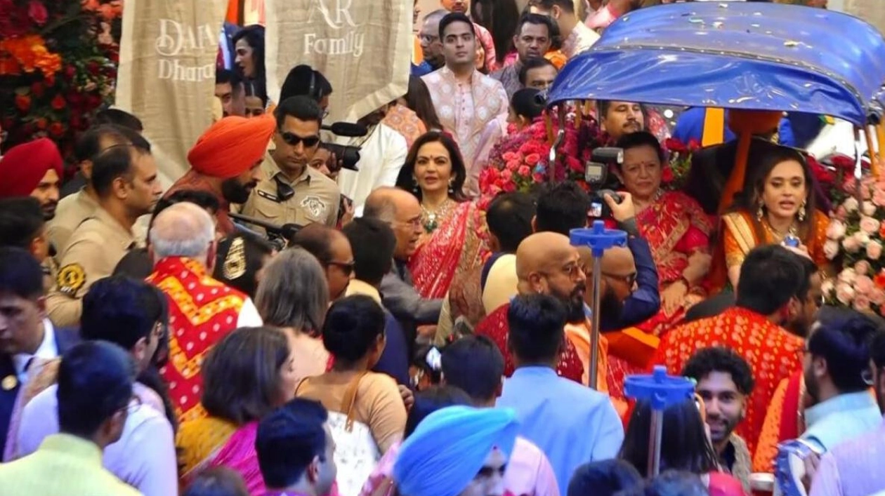 Anant Ambani and Radhika Merchant's Lavish Wedding Festivities Begin