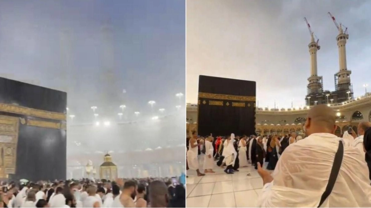 Heavy Rain and Thunder Hit Makkah, Civil Defence Issues Red Warning