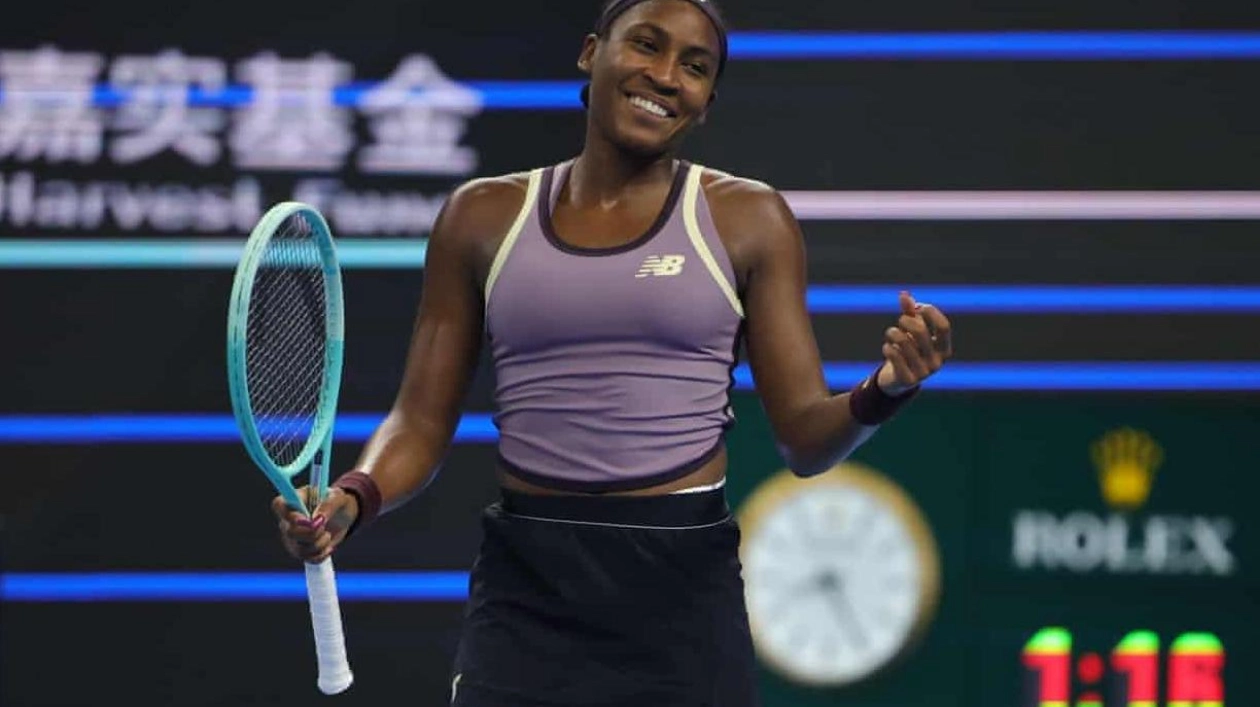 Coco Gauff Wins China Open, Dominates Muchova