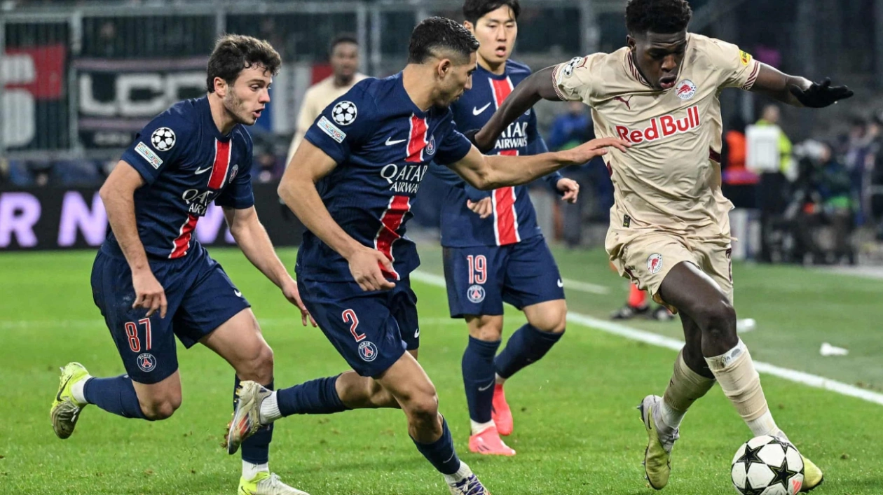 PSG's Artistic Triumph Over Salzburg