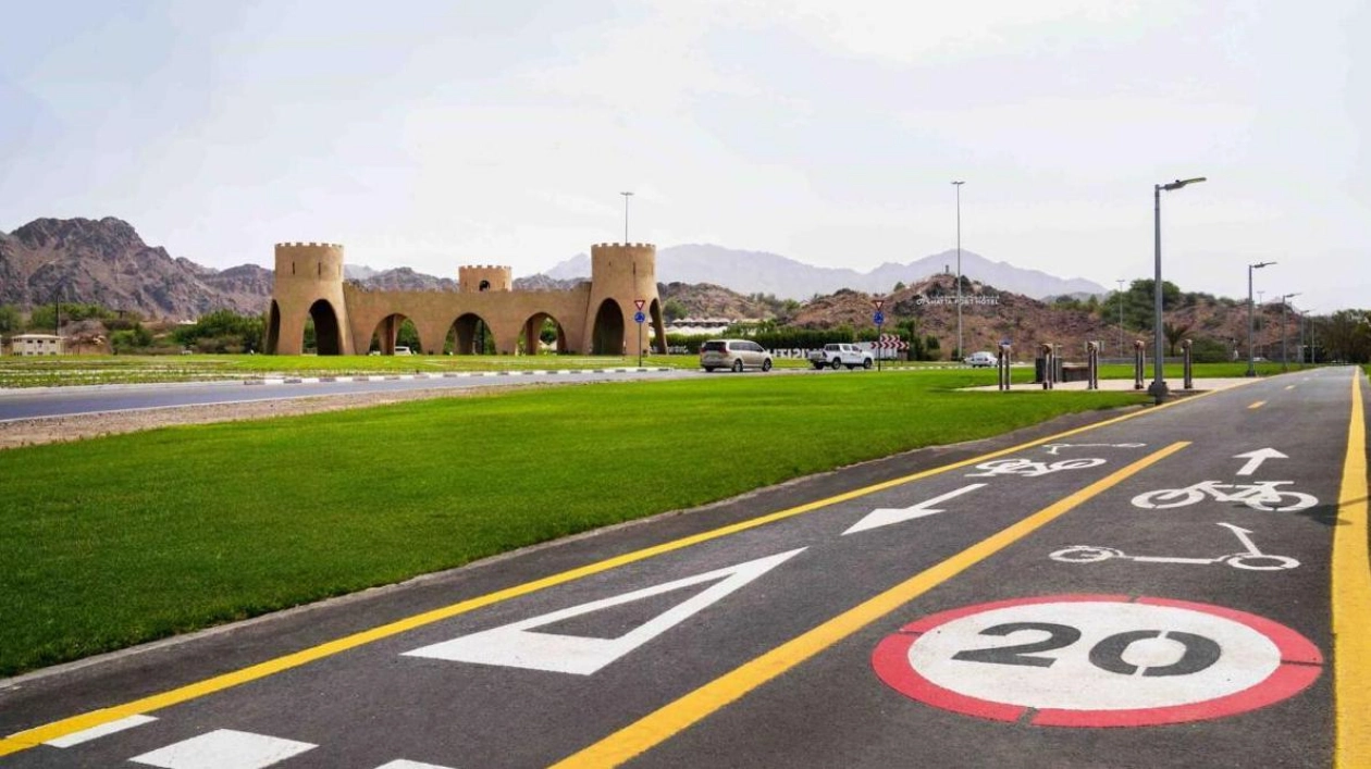 New Bicycle and E-Scooter Tracks Completed in Hatta