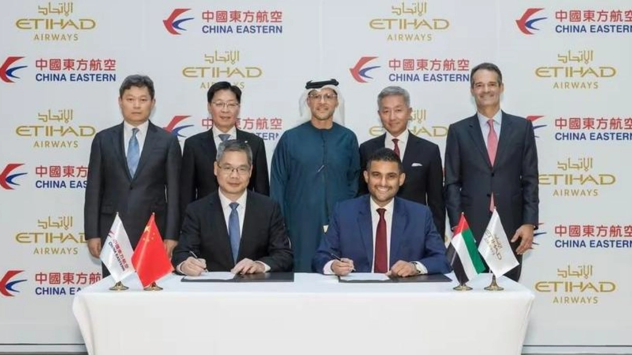 Etihad Airways и China Eastern Airlines запускают совместное предприятие