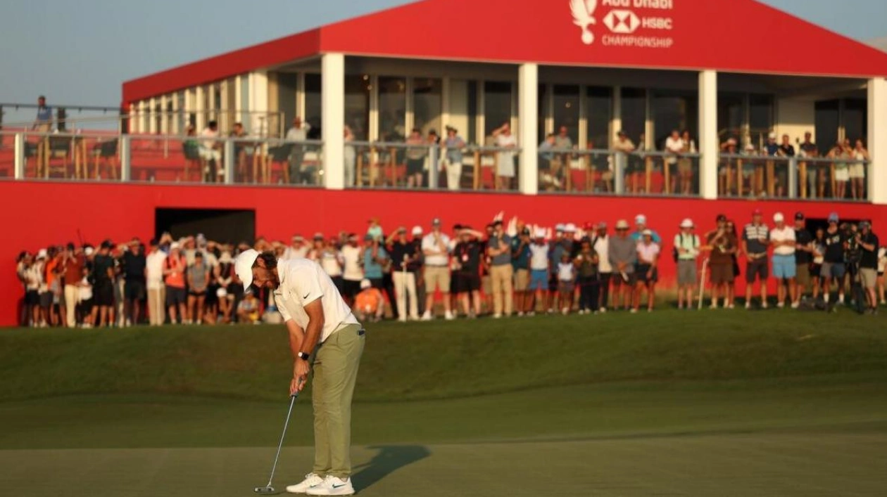 Tommy Fleetwood Leads at Abu Dhabi HSBC Championship