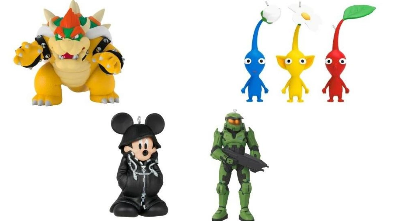 Adorable Video Game-Themed Hallmark Christmas Ornaments