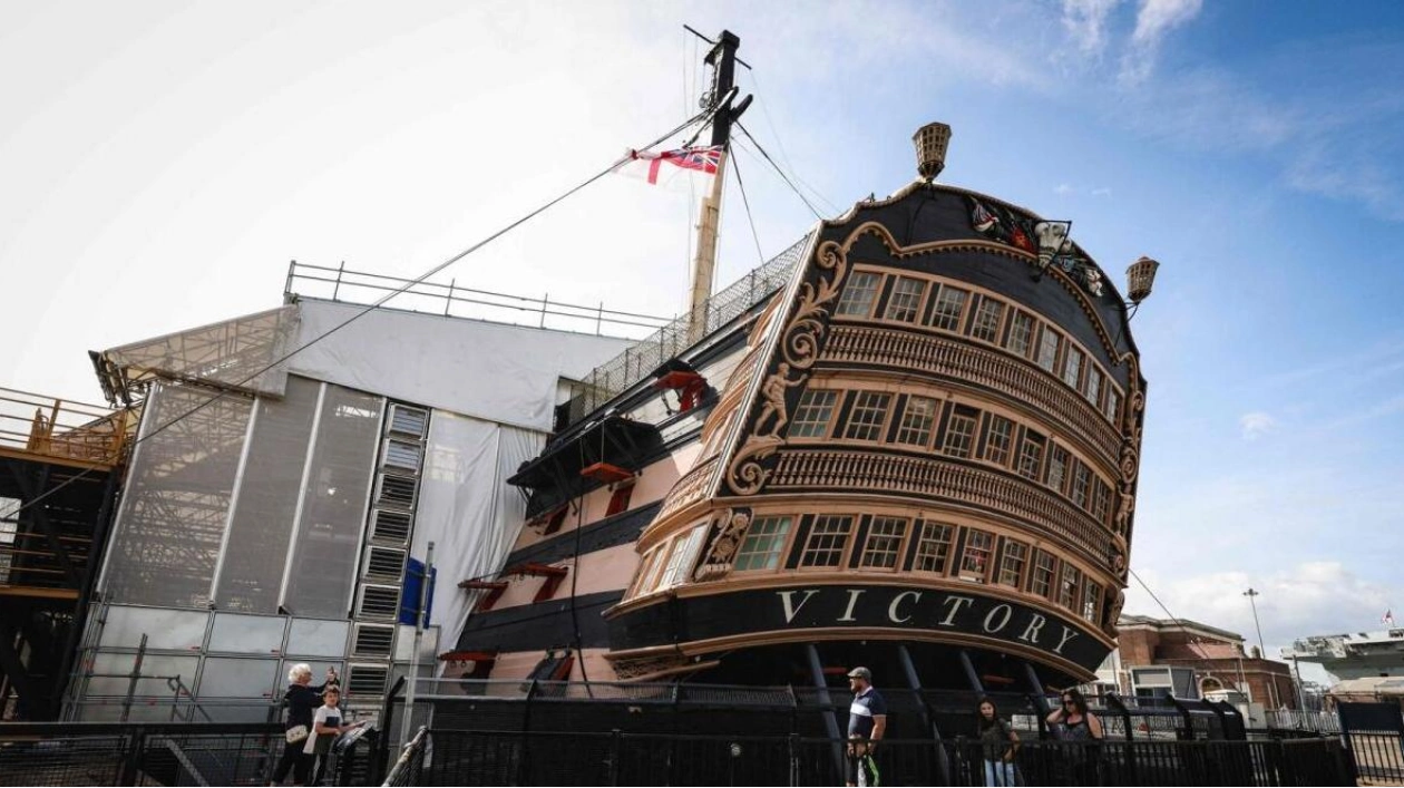 HMS Victory Battles New Threat: The Deathwatch Beetle