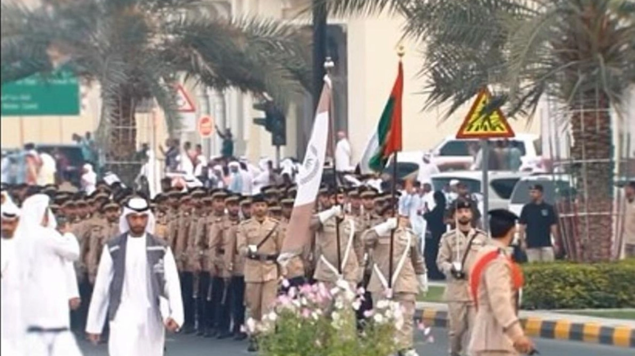 Sharjah Police Hosts Grand Parade for UAE's 53rd National Day