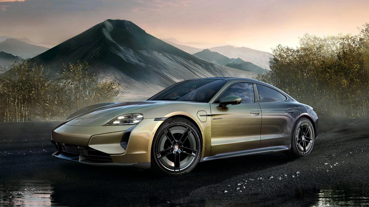 Porsche Taycan Turbo S Celestial Jade: Уникальный электрокар от Sonderwunsch