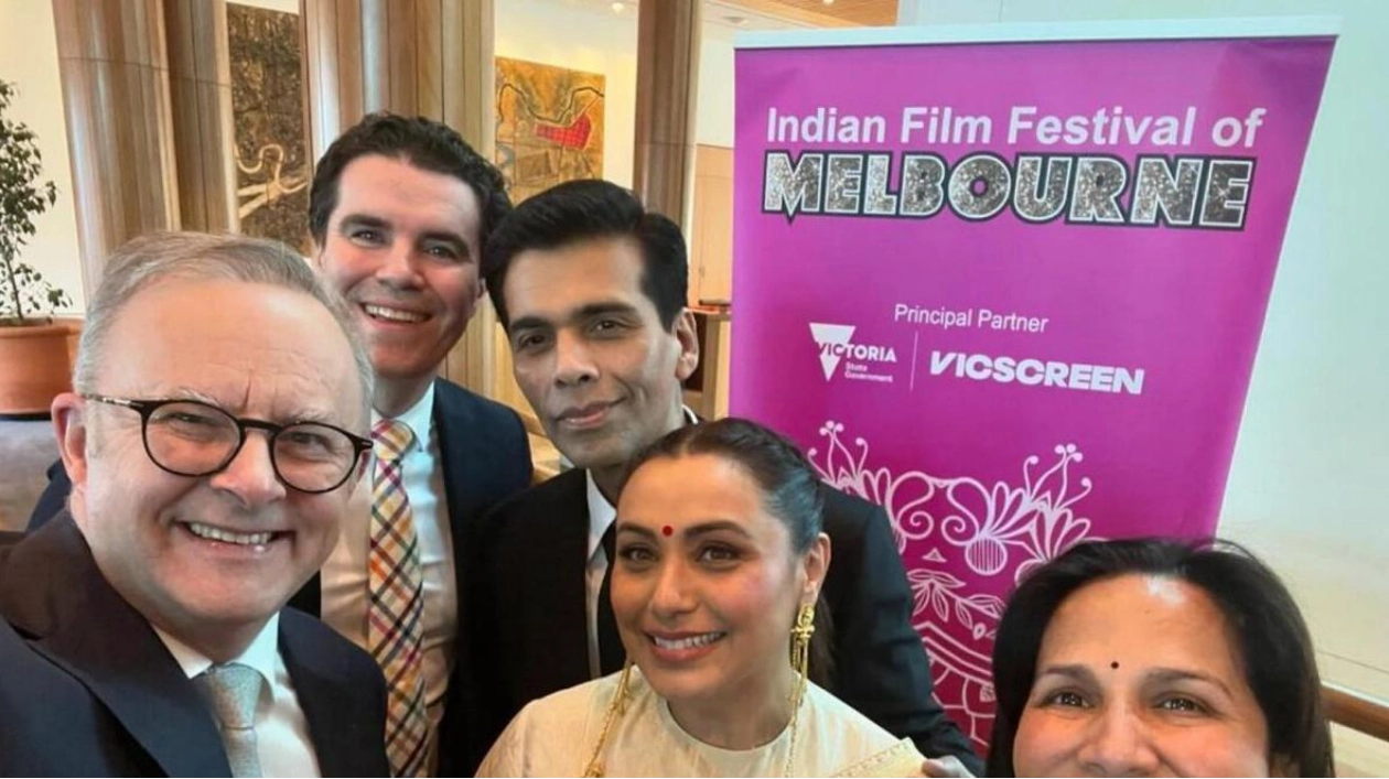 Bollywood Stars Meet Australian PM at Parliament House