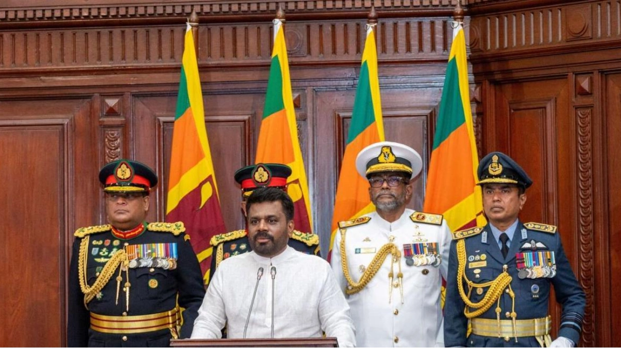 Leftist Leader Dissanayake Takes Office as Sri Lanka's President