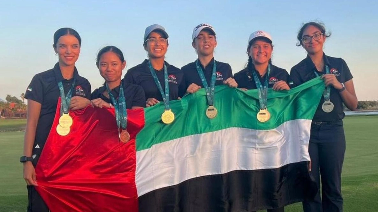 UAE Girls Dominate Pan Arab Golf Championships in Tunisia