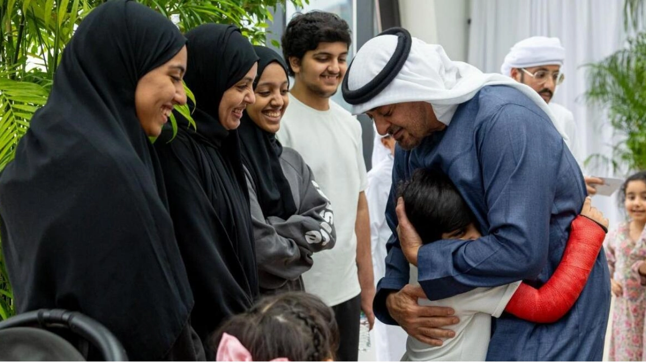 UAE President Visits Children's National Hospital in Washington