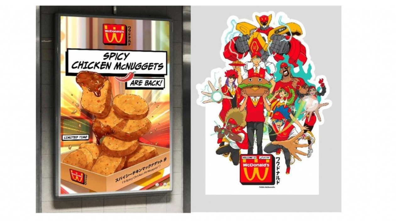 WcDonald’s Transforms from Anime Fantasy to Reality in UAE