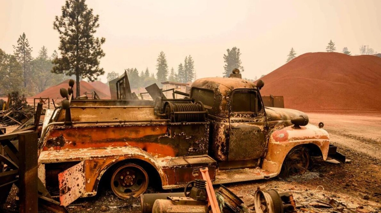 Massive Fire in Northern California Continues to Rage