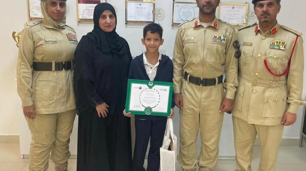 Young Dubai Student Honored for Honesty