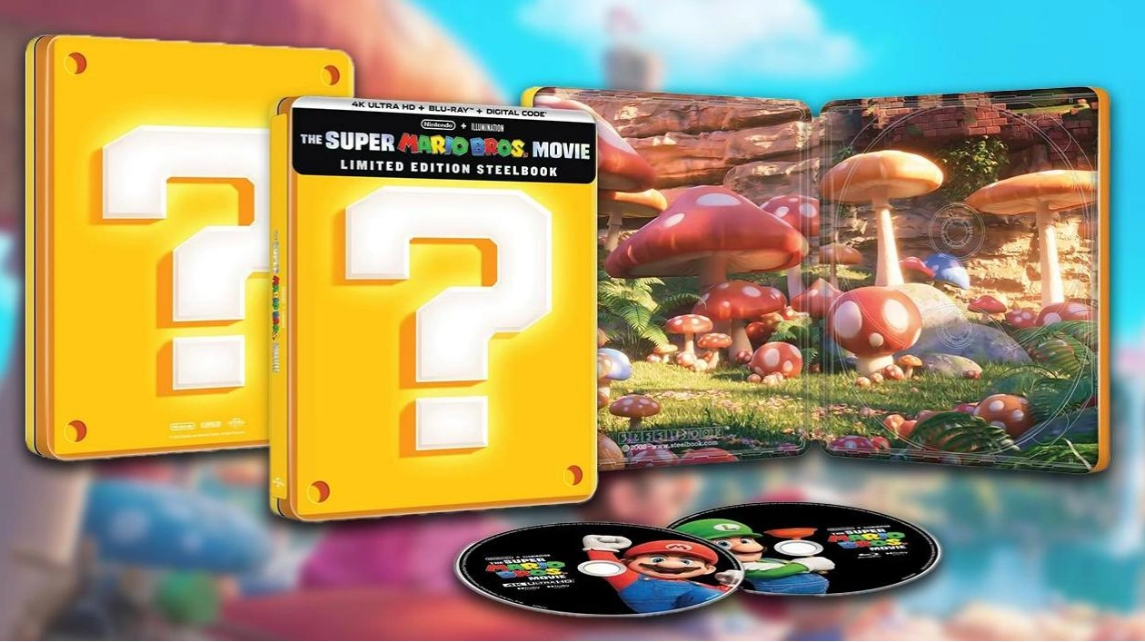 Super Mario Bros. Movie: New 4K Steelbook Release