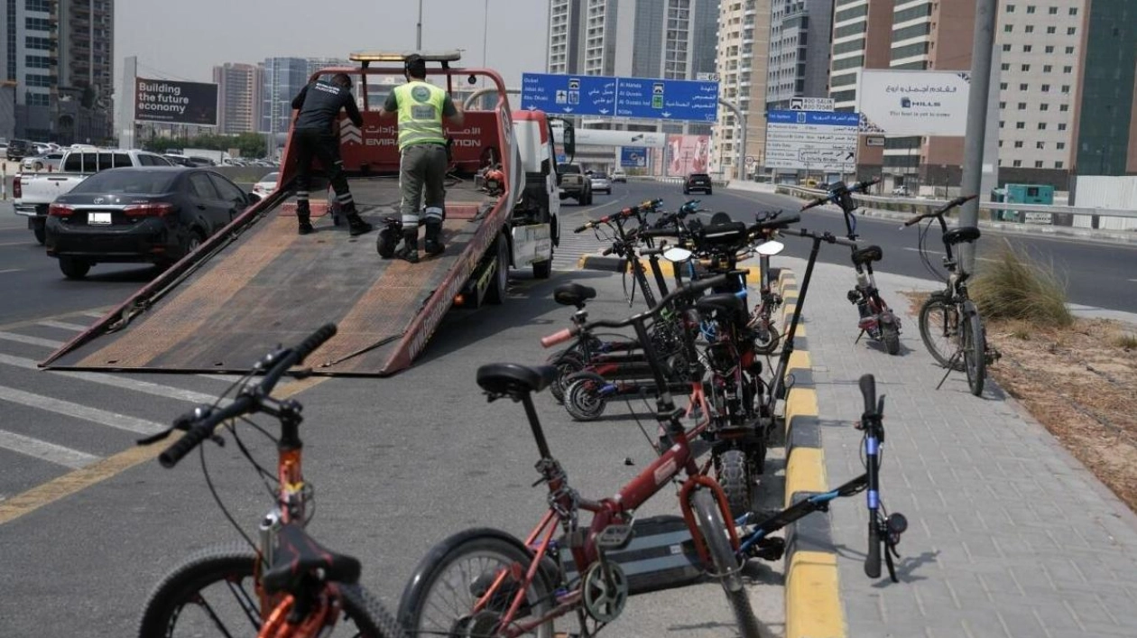 Dubai Police Seize 640 Bicycles and E-Scooters Amid Safety Violations