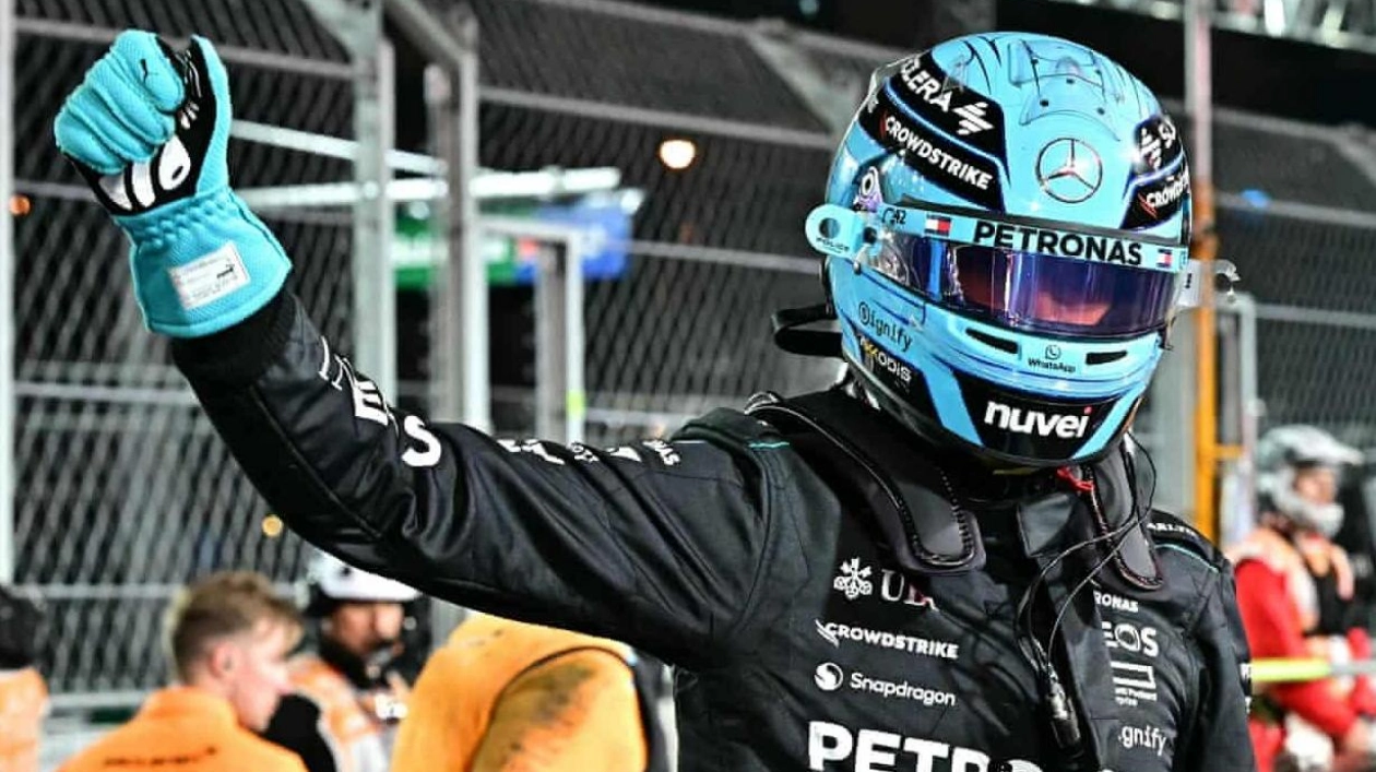 George Russell Claims Pole for Las Vegas Grand Prix