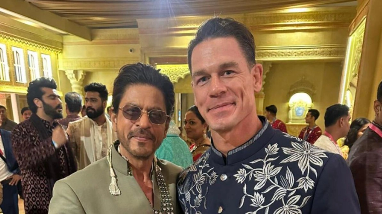 John Cena Shares Impact of Shah Rukh Khan at Ambani Wedding