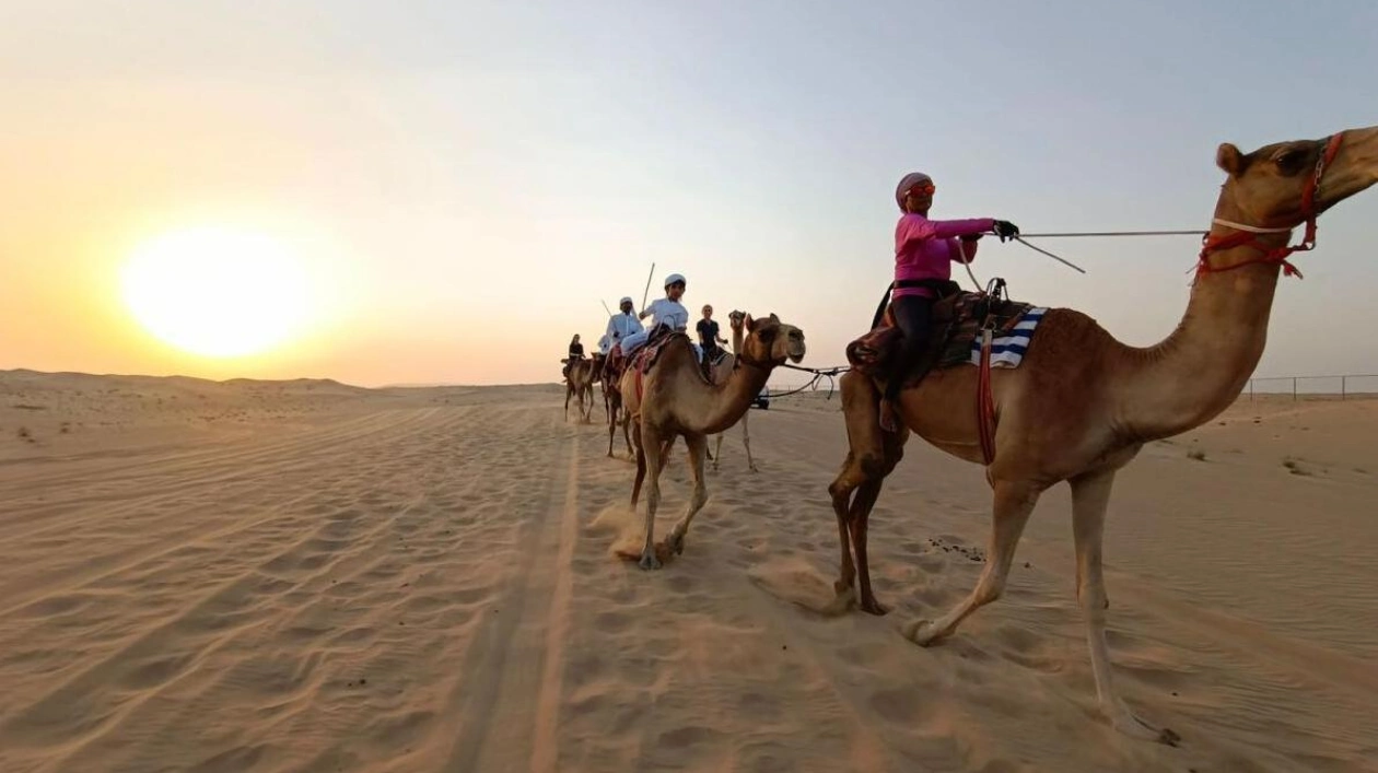 11th Annual 'Camel Trek' Underway in the UAE