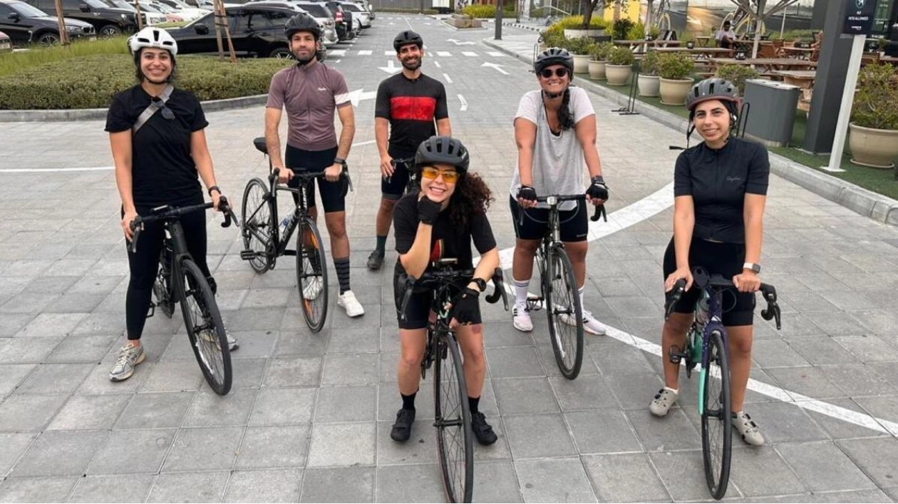 UAE Cyclists Embark on 300km Journey for Gaza Support