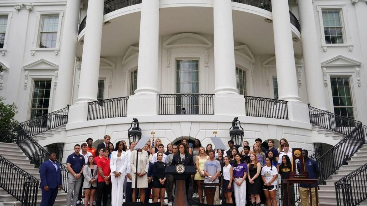 Kamala Harris Steps into the Spotlight as Biden Bows Out